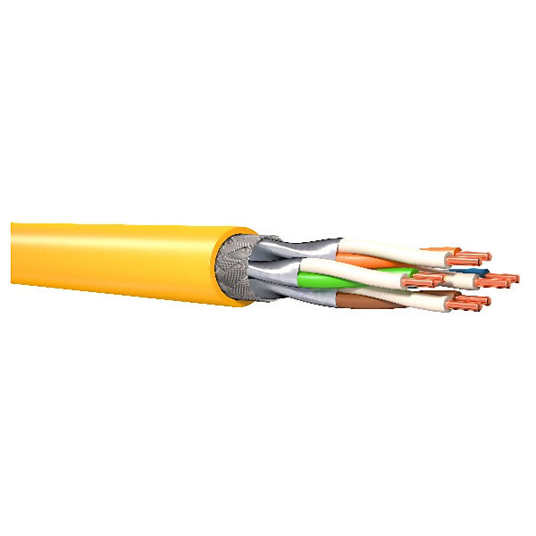 KERPEN DATACOM MegaLine F10-130 Kat.7A 4P S/FTP AWG22 gelb F10-130-Dca-T1000